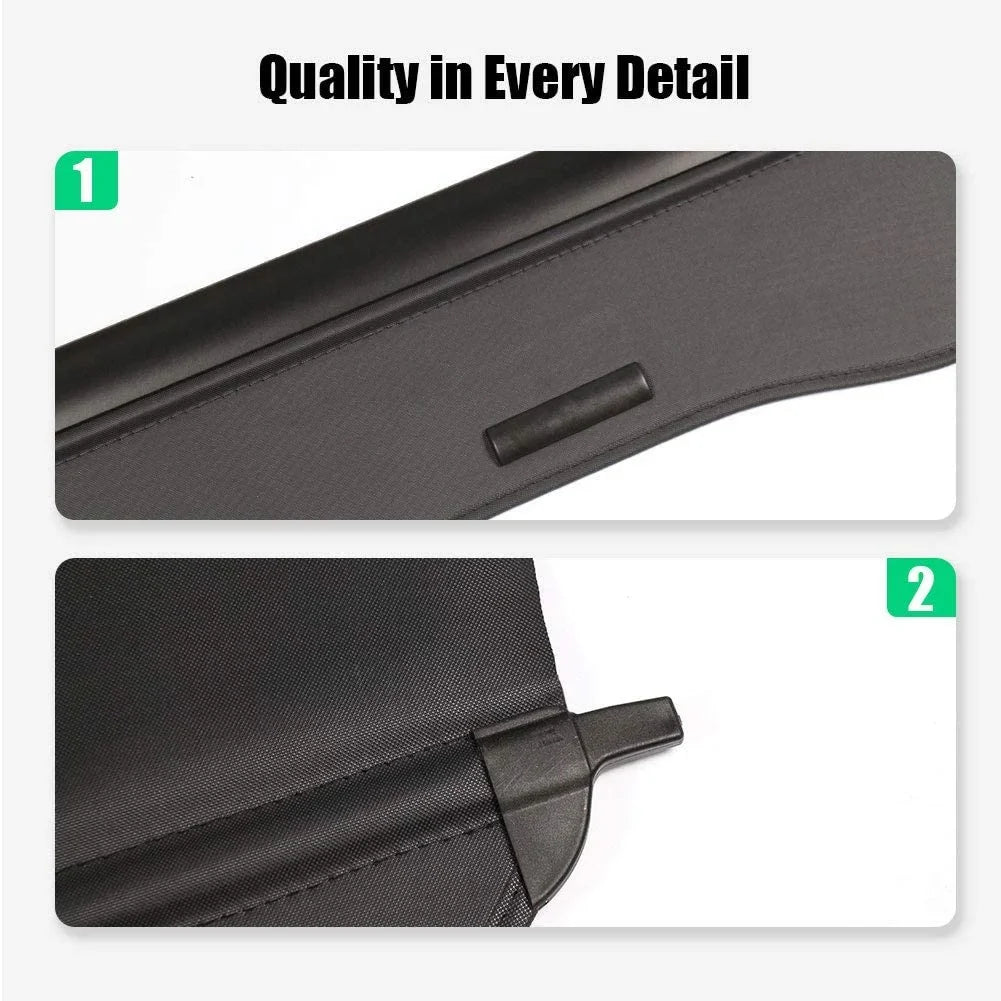 Rear Subaru Shield 2011 Black 2012 Shade, Subaru 2010-2014 Cargo 2010 Outback Manual Outback Tailgate Wagon Trunk Accessory Fit for 2014 Privacy Retractable 2013 Cover