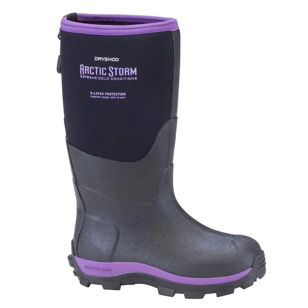 Snow Conditions ONE Dryshod Extreme-Cold Boot Storm Arctic dimension Boy's Winter