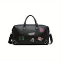 Travel Bag Tote Large Bag Handbag Duffel Weekender Leather Crossbody MICHROE PU