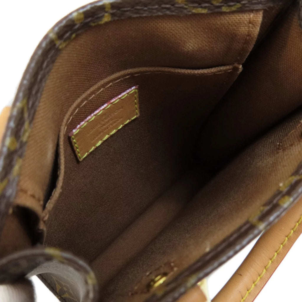 Petite Pla Women's Handbag Pre-Owned Monogram (Good) Sac Canvas M69442