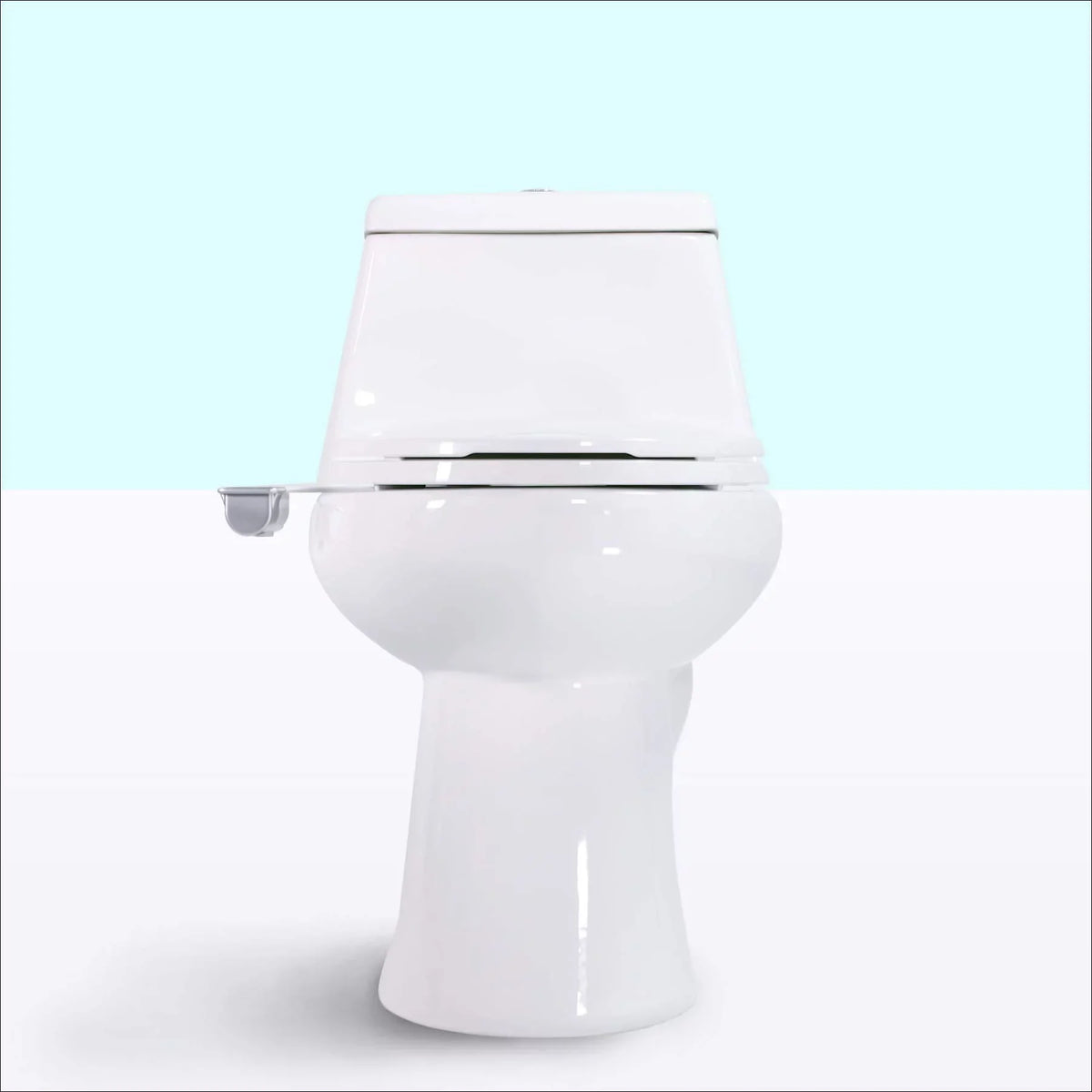 Nozzle Simplespa Single in Attachment Thinline SS-150 with White Brondell Non-Electric Bidet