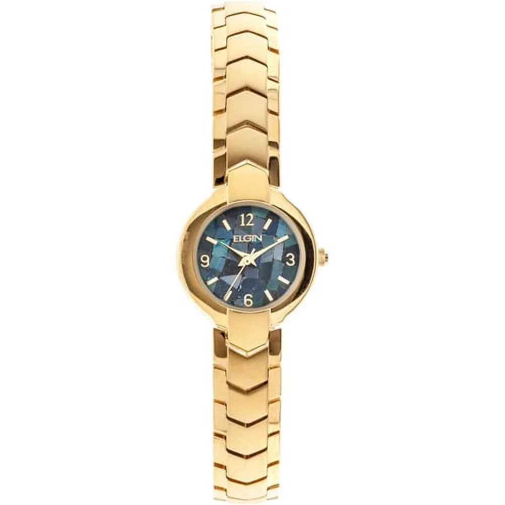Watch, Dial (EG9121) Female Adult Gold Opal Elgin