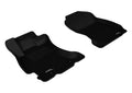 Front SUBARU KAGU Floor with (BLACK) Mat MAXpider - 2014-2018 3D Row compatible FORESTER