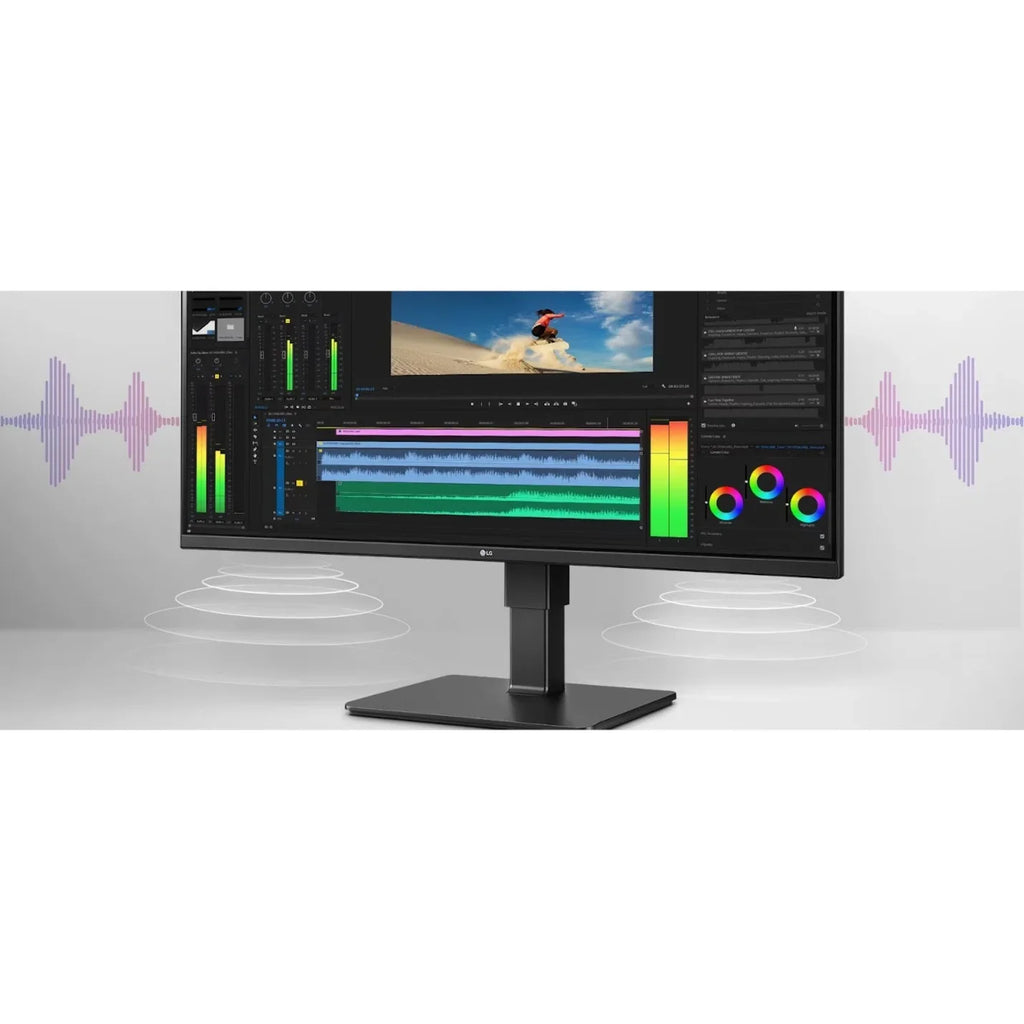 sRGB 3440 LED 1440 Monitor, x Black, HDR10, 34BQ77QB-B 34\" Ultrawide Textured Curved LG