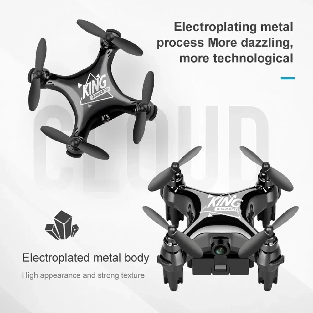One Drones Aircraft Kids,RC for Camera Toys Drone Landing HD With and Gift RC Beginners 2pcs K01 Take-off Quadcopter Click Mini Suitable for Foldable and Batteries,Headless