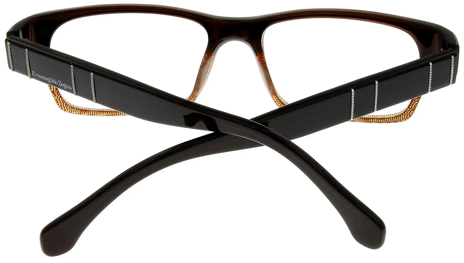 Prescription VZ3134M Temple: Lens/ Frames Satin Rectangular Zegna Bridge/ Unisex Ermenegildo Gunmetal dimension: 0627 55-17-135 Eyeglasses