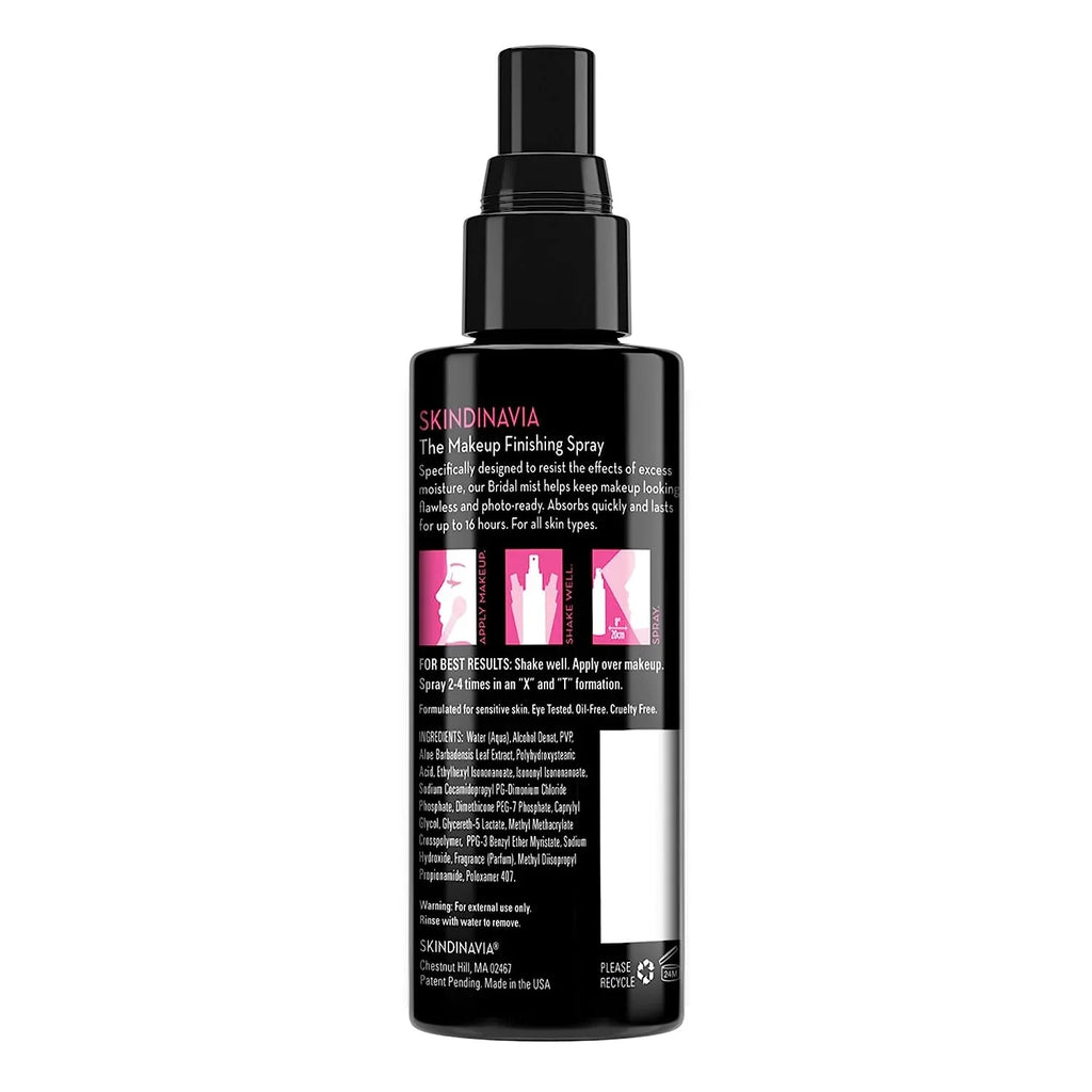 Makeup Skindinavia- 4oz Spray Finishing Bridal The
