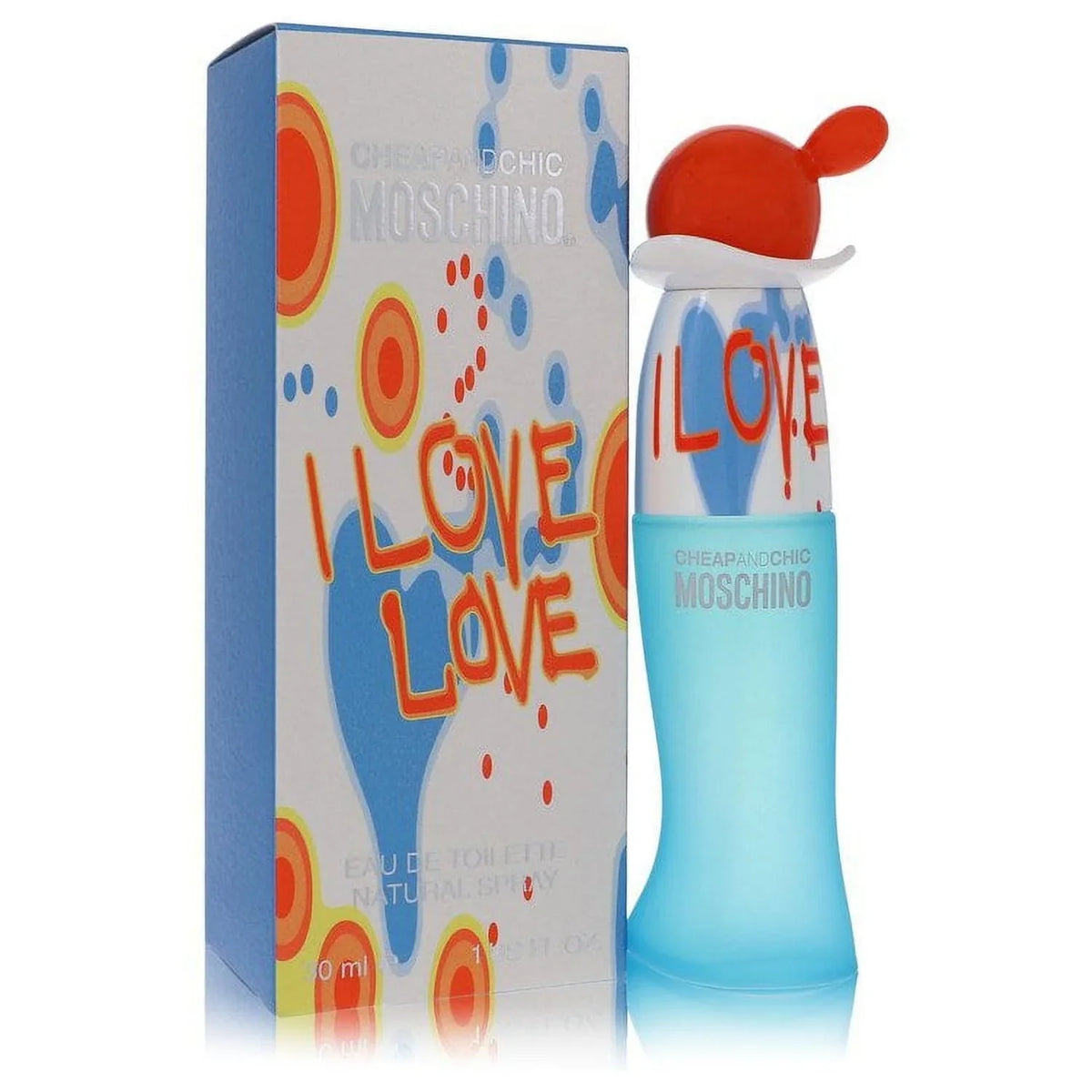 Moschino for Eau 1 Love Pack De 3 oz I Love Toilette of by Spray Women