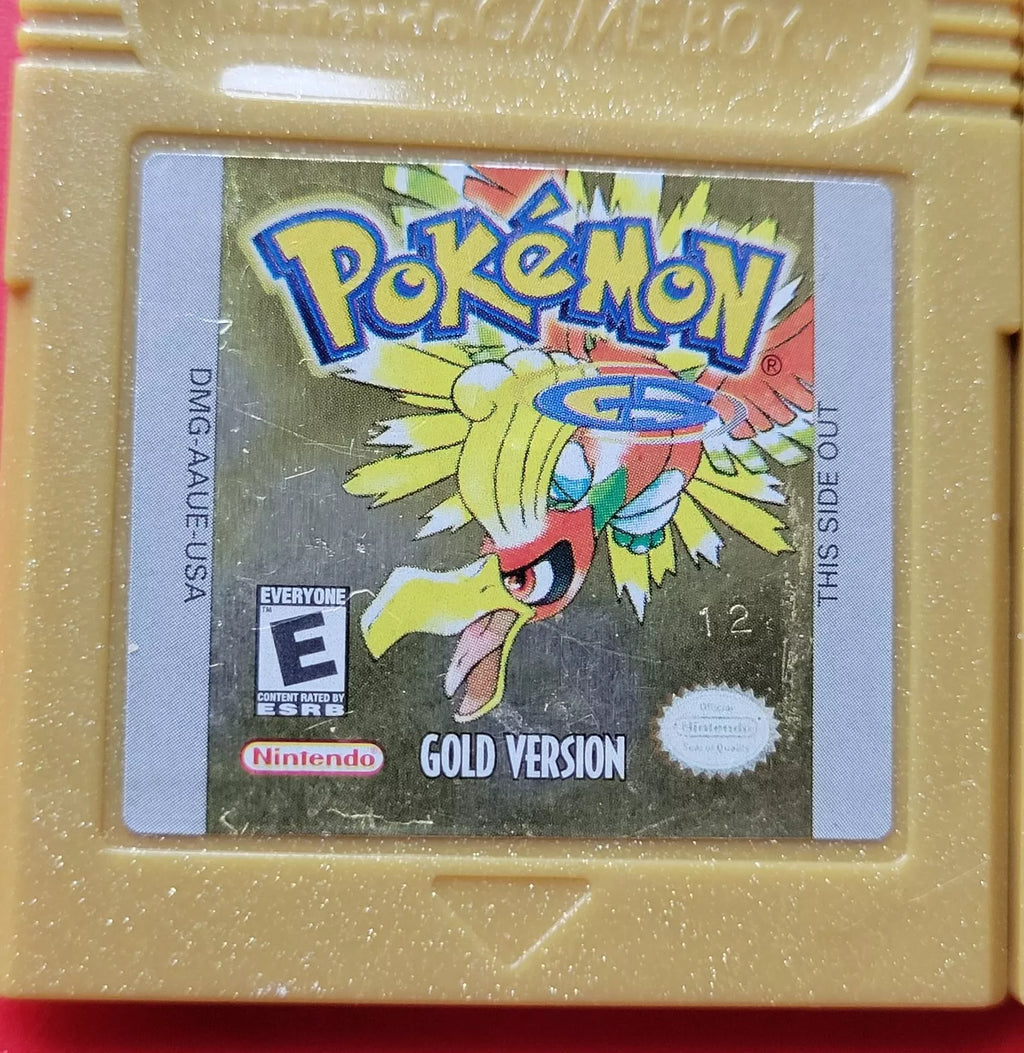 Version Color Authentic Boy Pokemon: Game Nintendo GBC Gold