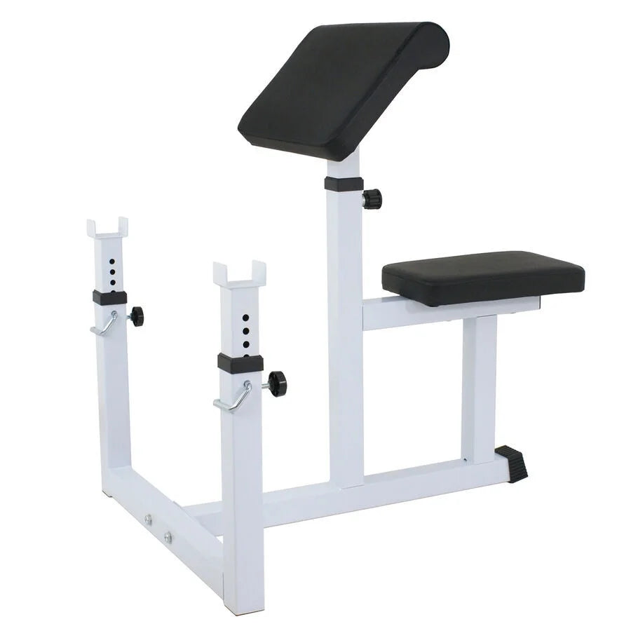 Adjustable for Strength Bench Curl Arm Muscle Weight Training