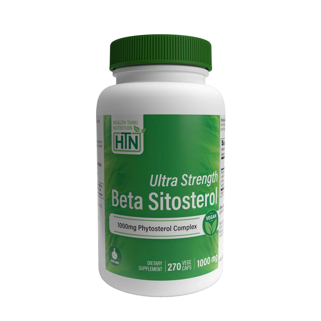 Complex Sitosterol Beta 270) Health Ultra | Strength (Pack Phytosterols Vegan | of Nutrition Thru Beta Non-GMO 1,000mg 400mg