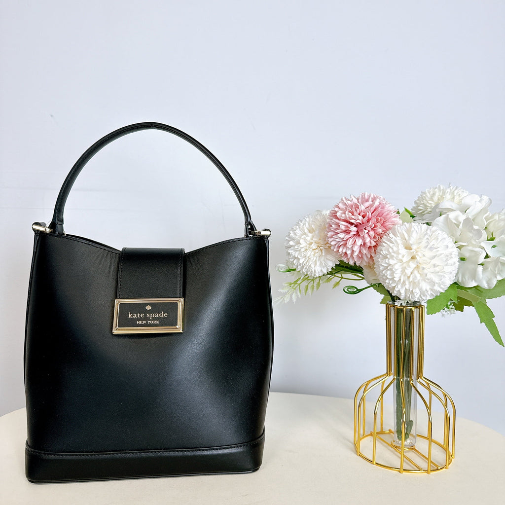 Reegan Black Spade IN Bag Kate Bucket KA753