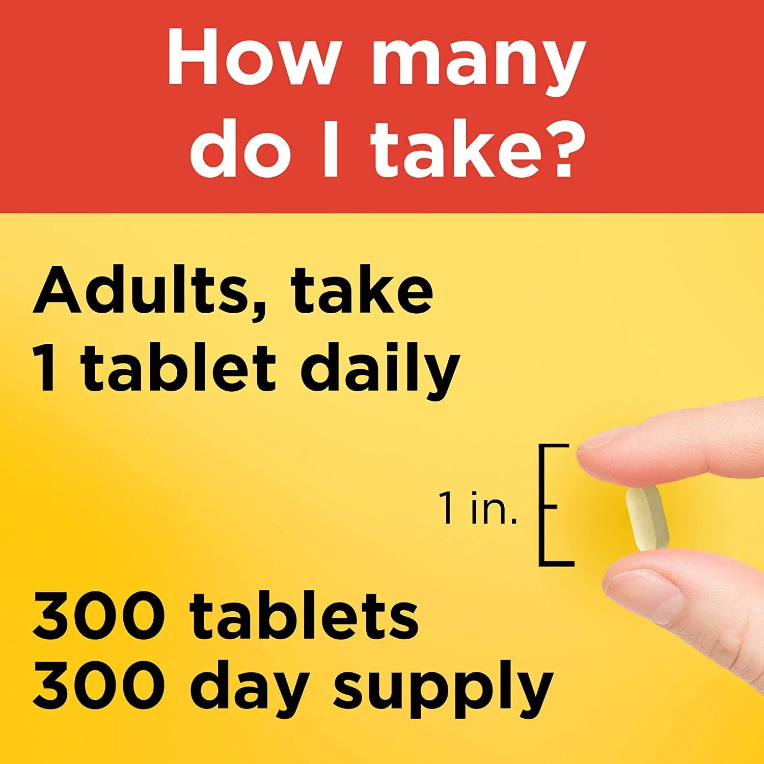 Supply Vitamin Dietary Tablets, Support, 300 C 300 Nature Supplement mg, for Made 1000 Day Immune