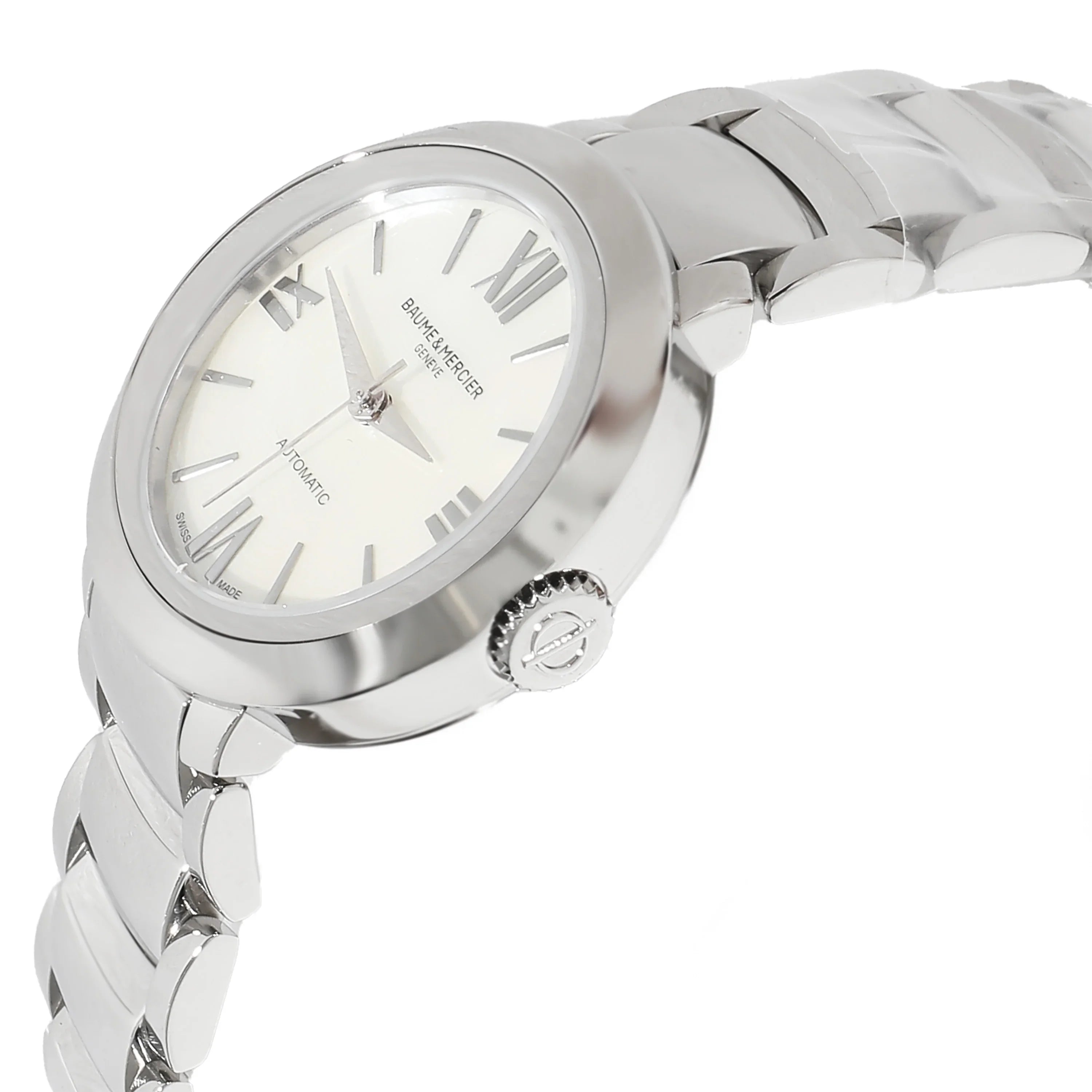 Steel & Stainless in Pre-Owned MOA10182 Mercier Promesse Watch Women's Baume