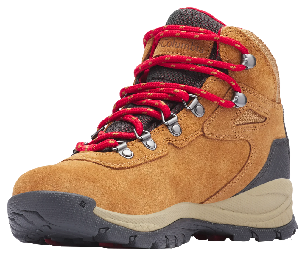 Columbia Newton Waterproof Amped - Boots Hiking Elk/Mountain Ladies Ridge for - 10W Red