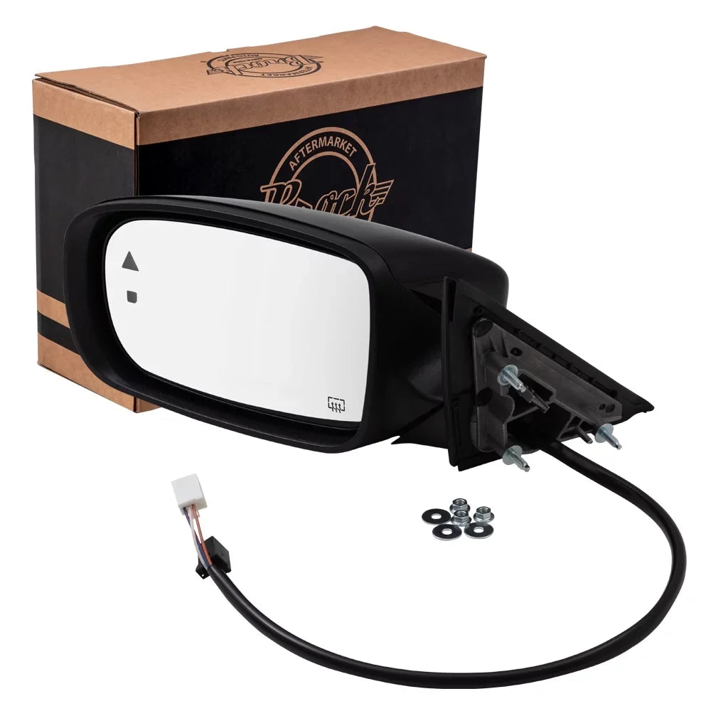 Heated Mirror Blind Charger Detection Spot Replacement 1TG41DX8AJ Power 2011-2018 Driver with View Compatible Side