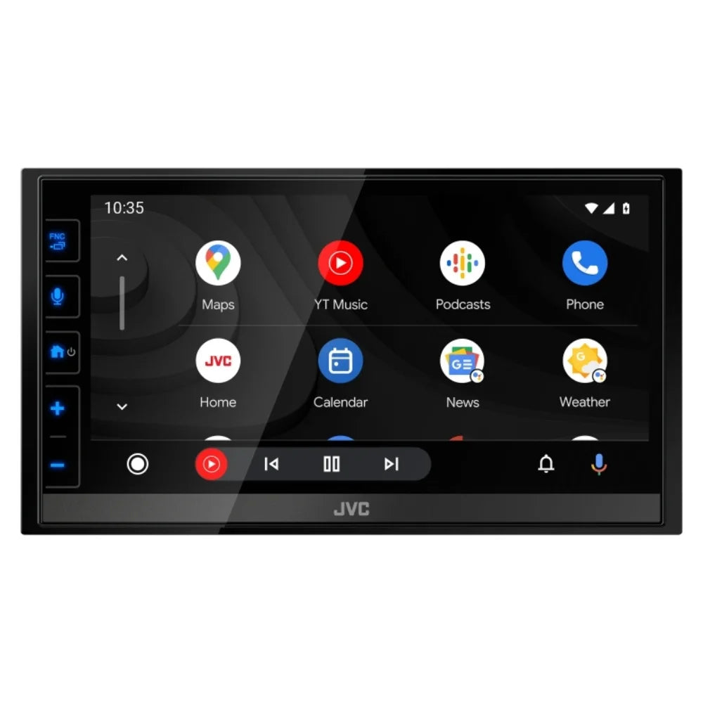 w/ Bullet 6.8" Multimedia JVC Backup KW-M785BW Shallow-Chassis Camera New Receiver