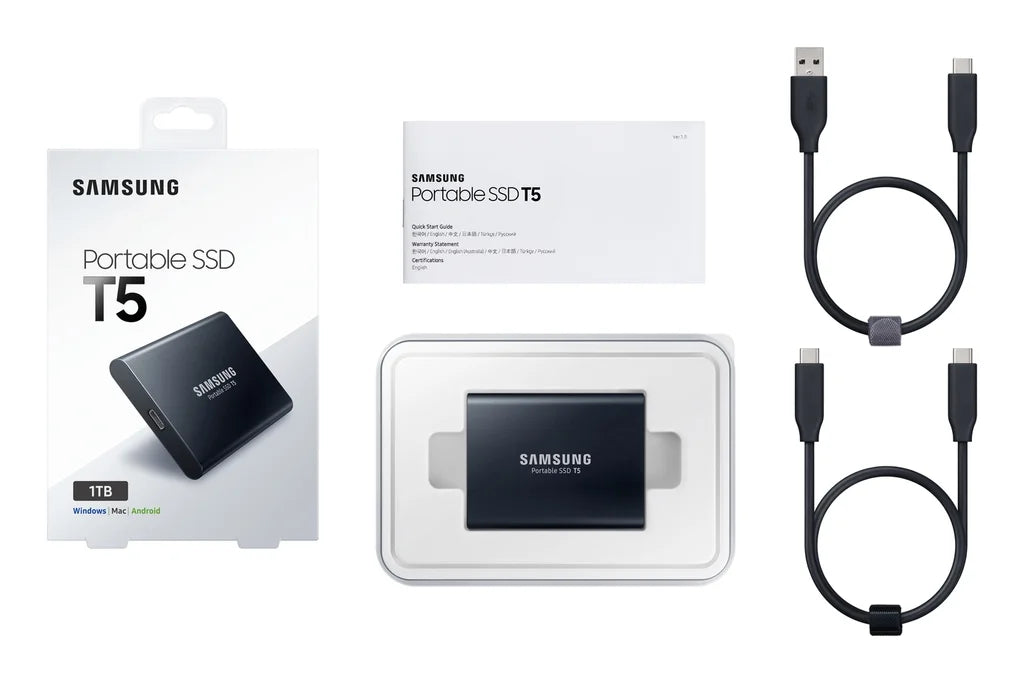 Portable MU-PA1T0B/AM - Gen.2 Single 3.1 USB 1TB SSD Unit SSD External Version