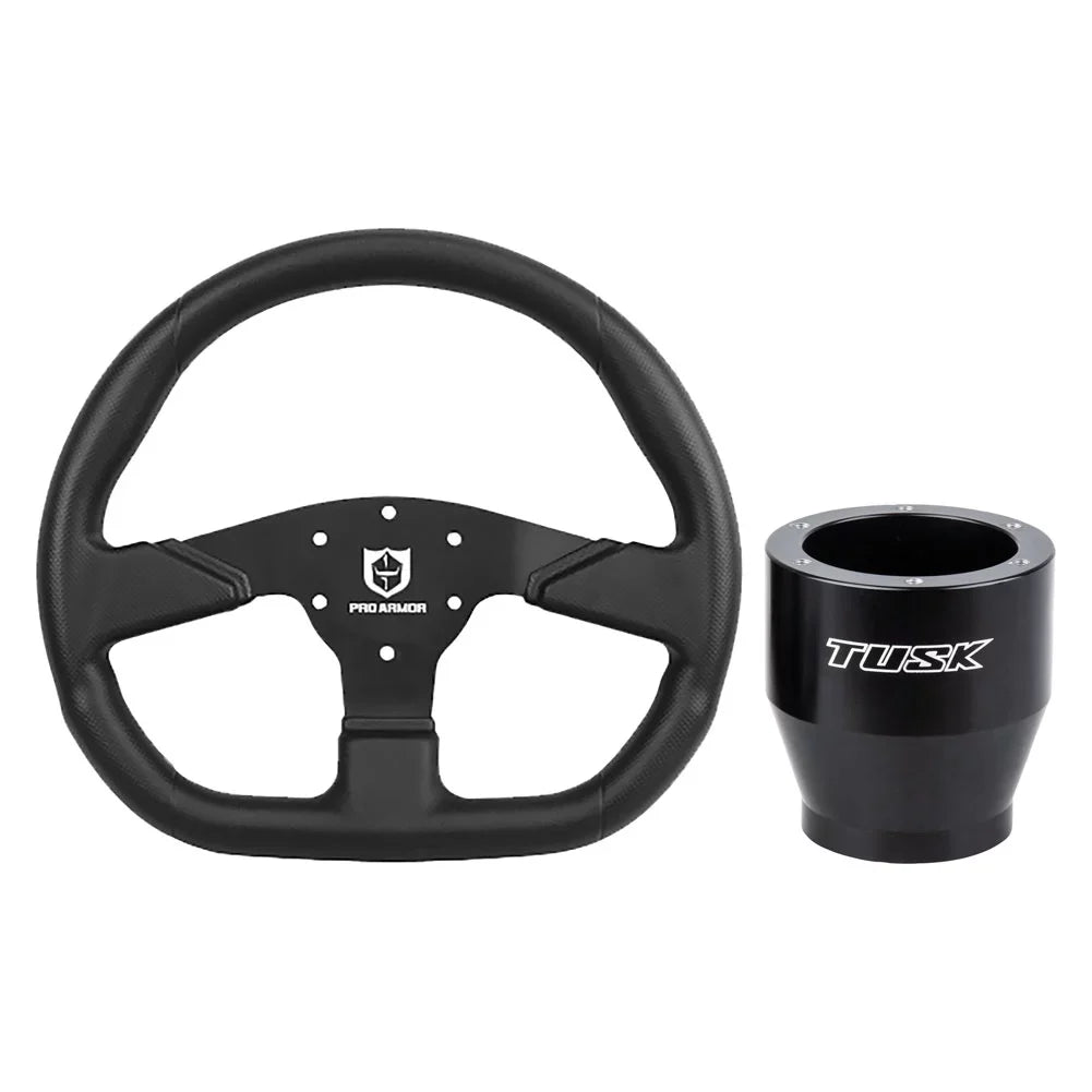 HD Wheel with Steering Armor Pro Wheel For 800 Hub Steering Polaris RANGER Steering Shaped Wheel Tusk 2010-2012,2014 "D"
