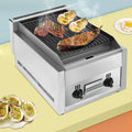 Stainless Intdoor Propane Steel FY-977 Grill Grills Liquid Gas exterior/ Built-in