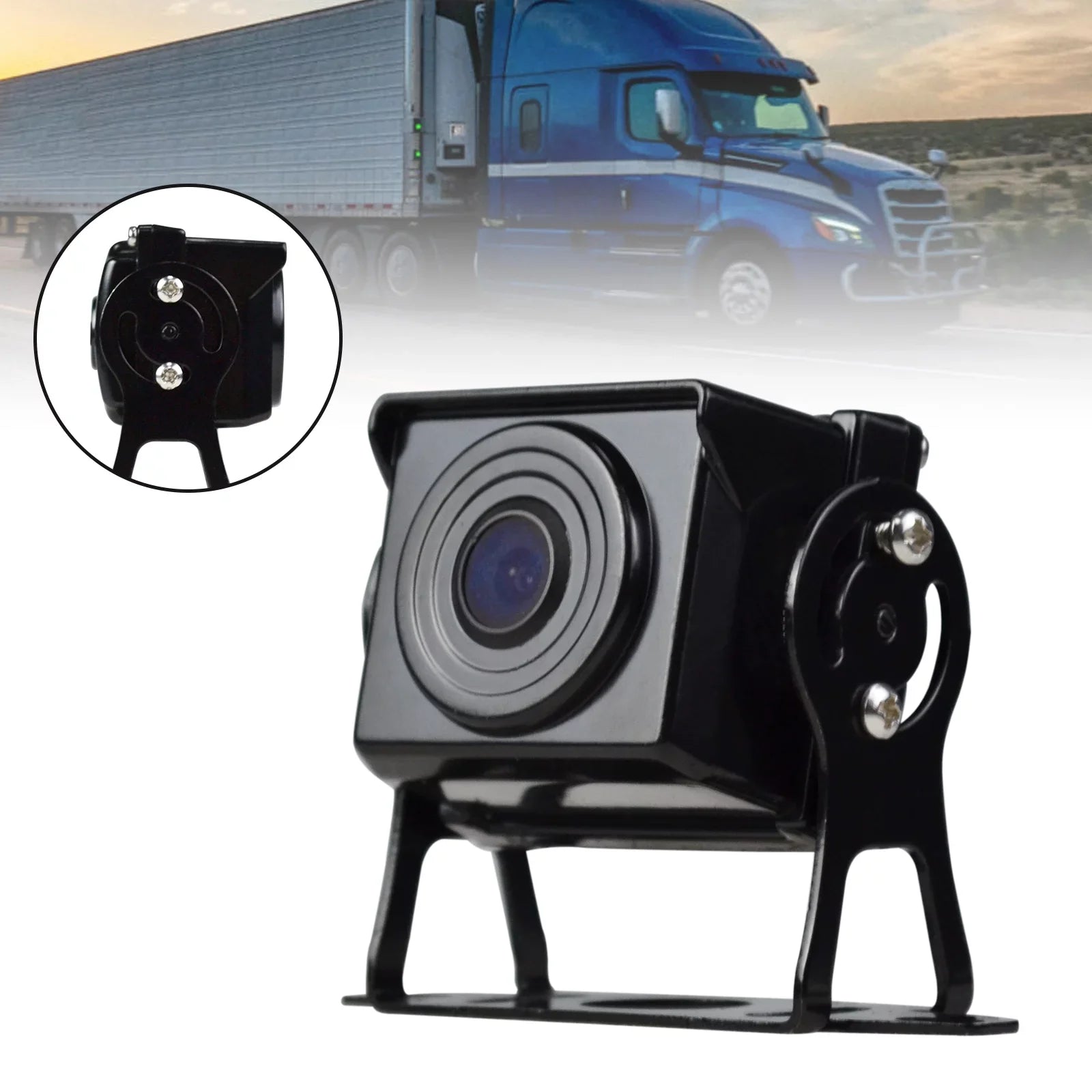 Bus Night RV Backup Rear For 24V 12V Reverse Vision View Camera Truck Waterproof