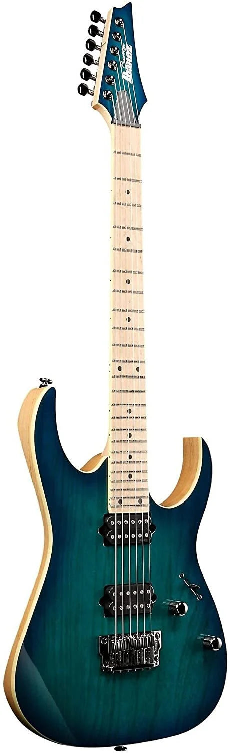 Prestige Nebula Burst 6-String Guitar RG652AHMFX Green Ibanez Electric RG Series