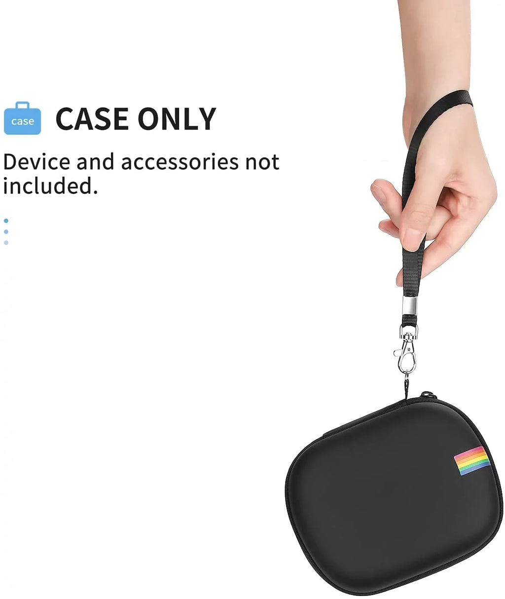 Bag Hard for Polaroid Mini Travel Go Case Portable Cover Storage Camera (9035), Carry (Black) Instant Organizer