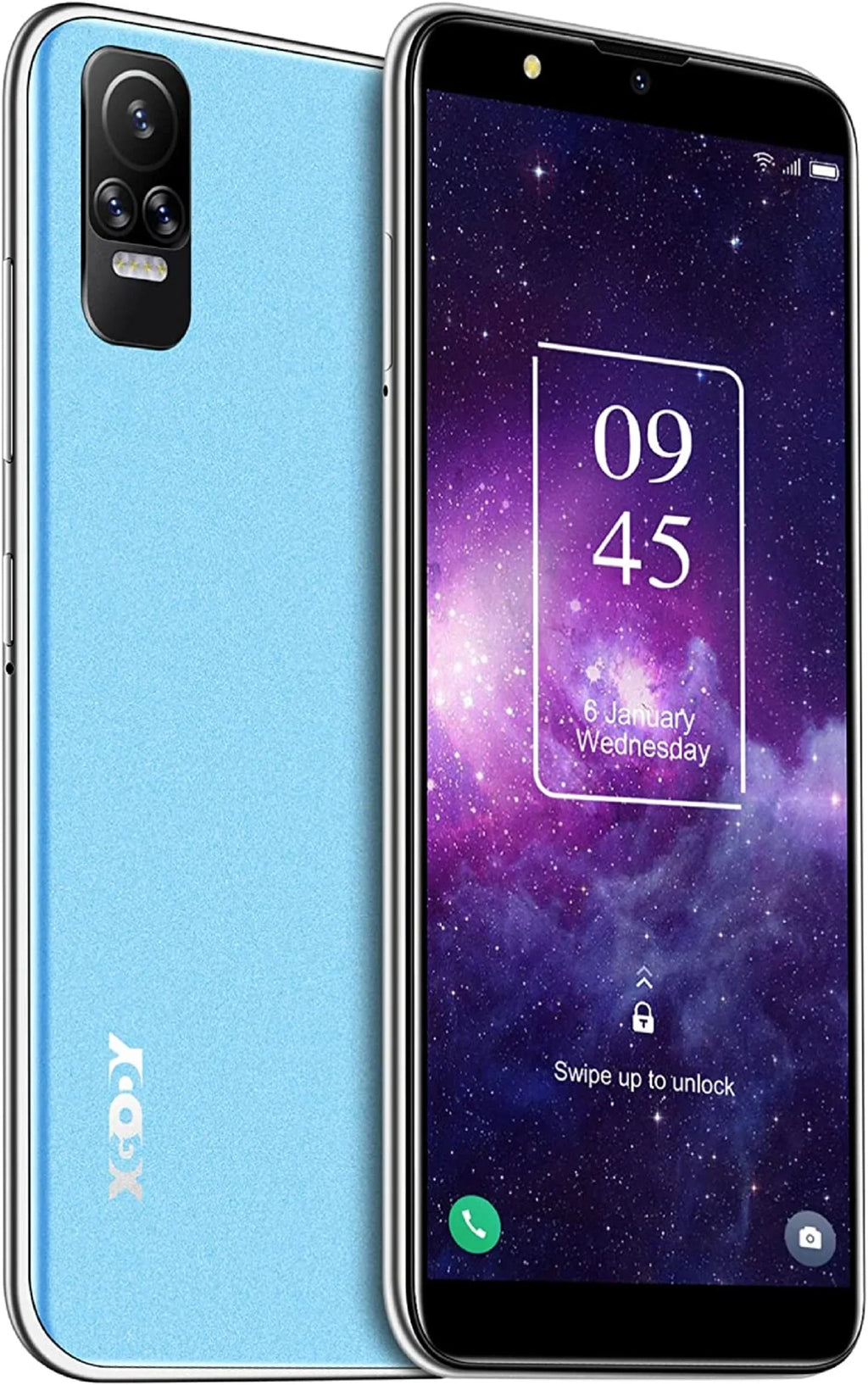 Refurbished Face ing 10.0 Phones XGODY-V40 Megapixels (MP) V40 Inch Cell OS 6.1 GB 5 4G Blue Android Xgody Smartphones 2