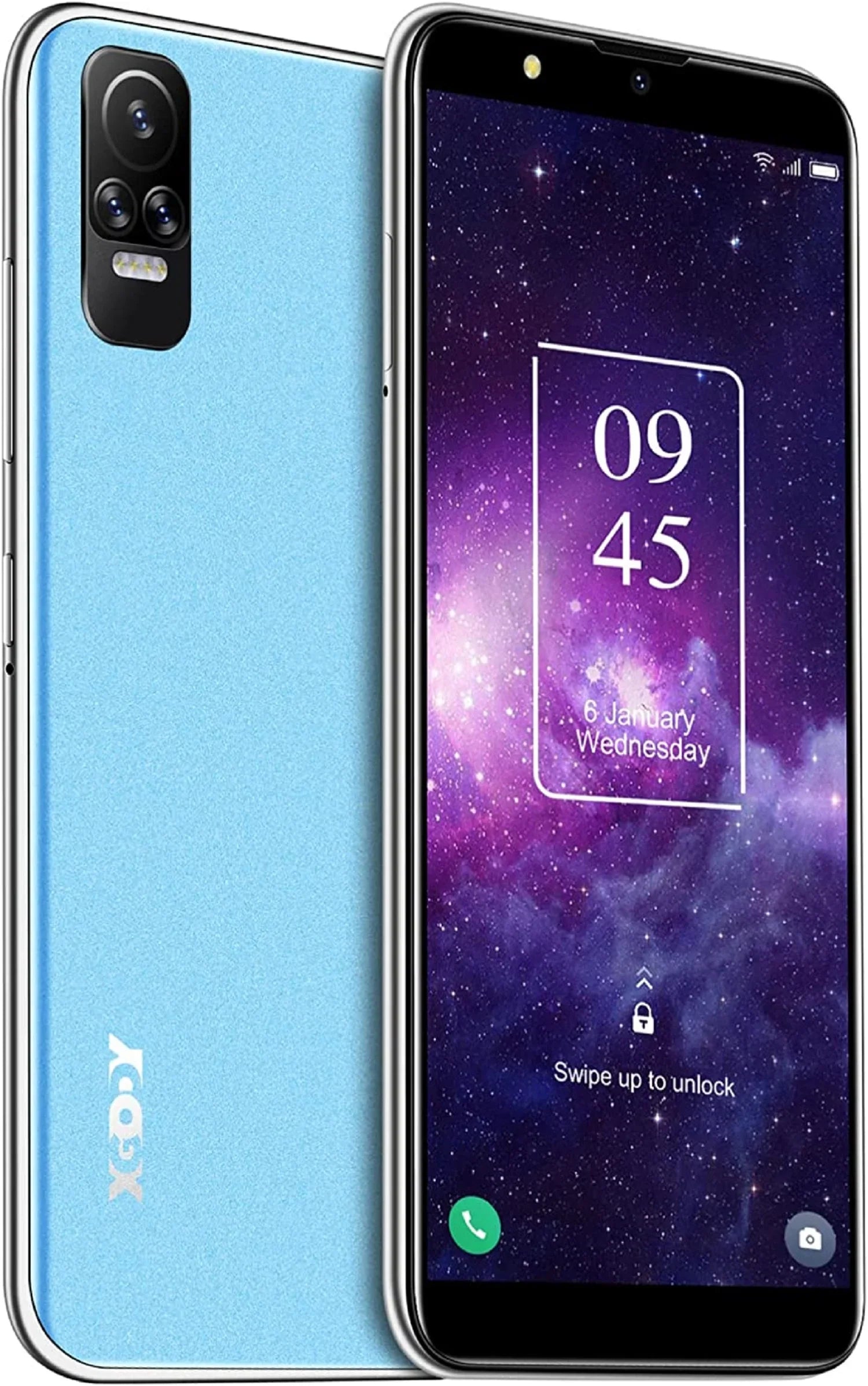 Refurbished Face ing 10.0 Phones XGODY-V40 Megapixels (MP) V40 Inch Cell OS 6.1 GB 5 4G Blue Android Xgody Smartphones 2