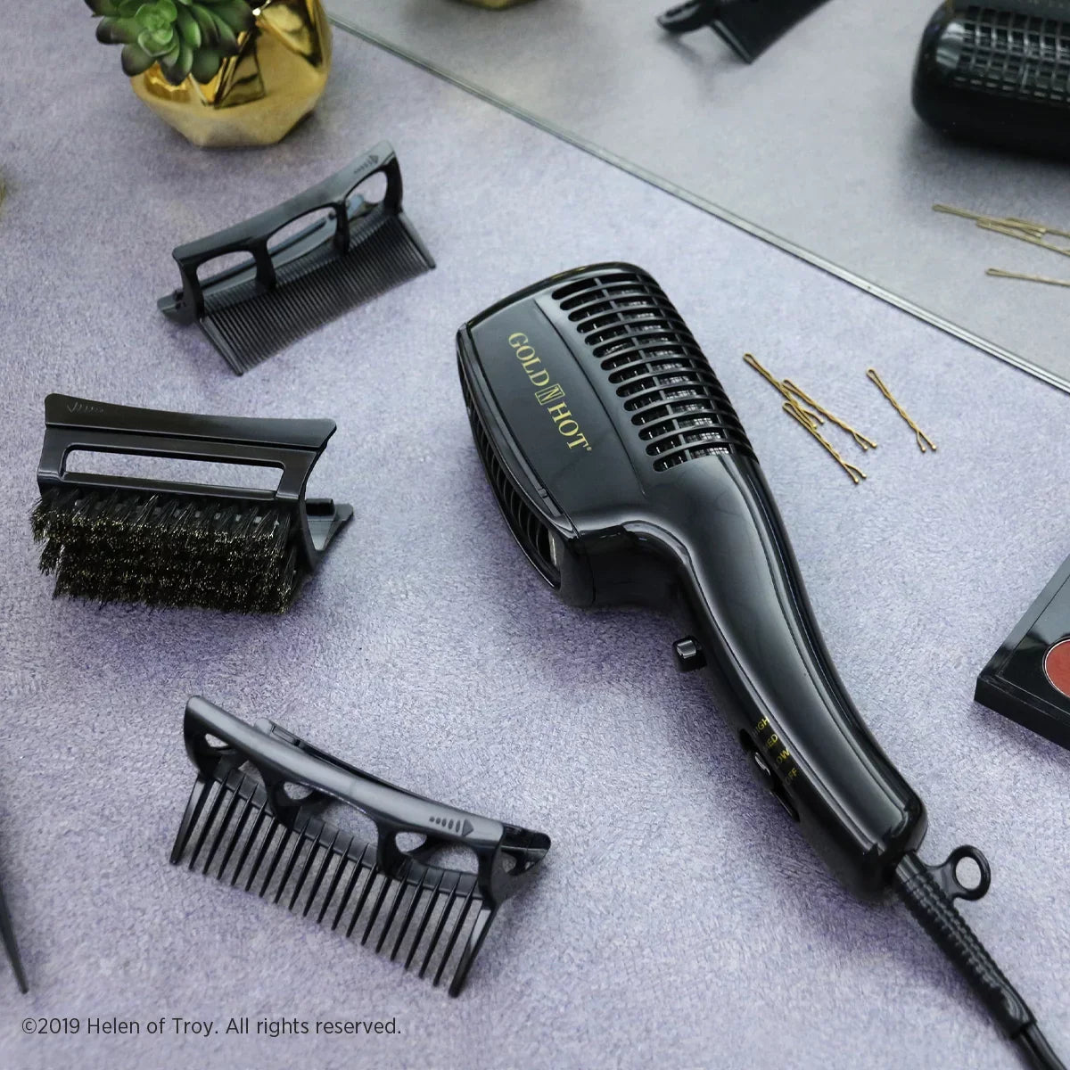 Professional N Gold 1875-Watt Hot Hair Dryer Styler