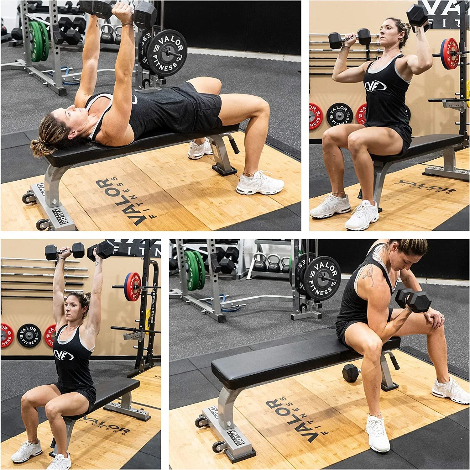 For Padding With Gym Home Steel Weight Or Density Solid Benches - And Bench Great Workout High Flat Flat Frame - Bench