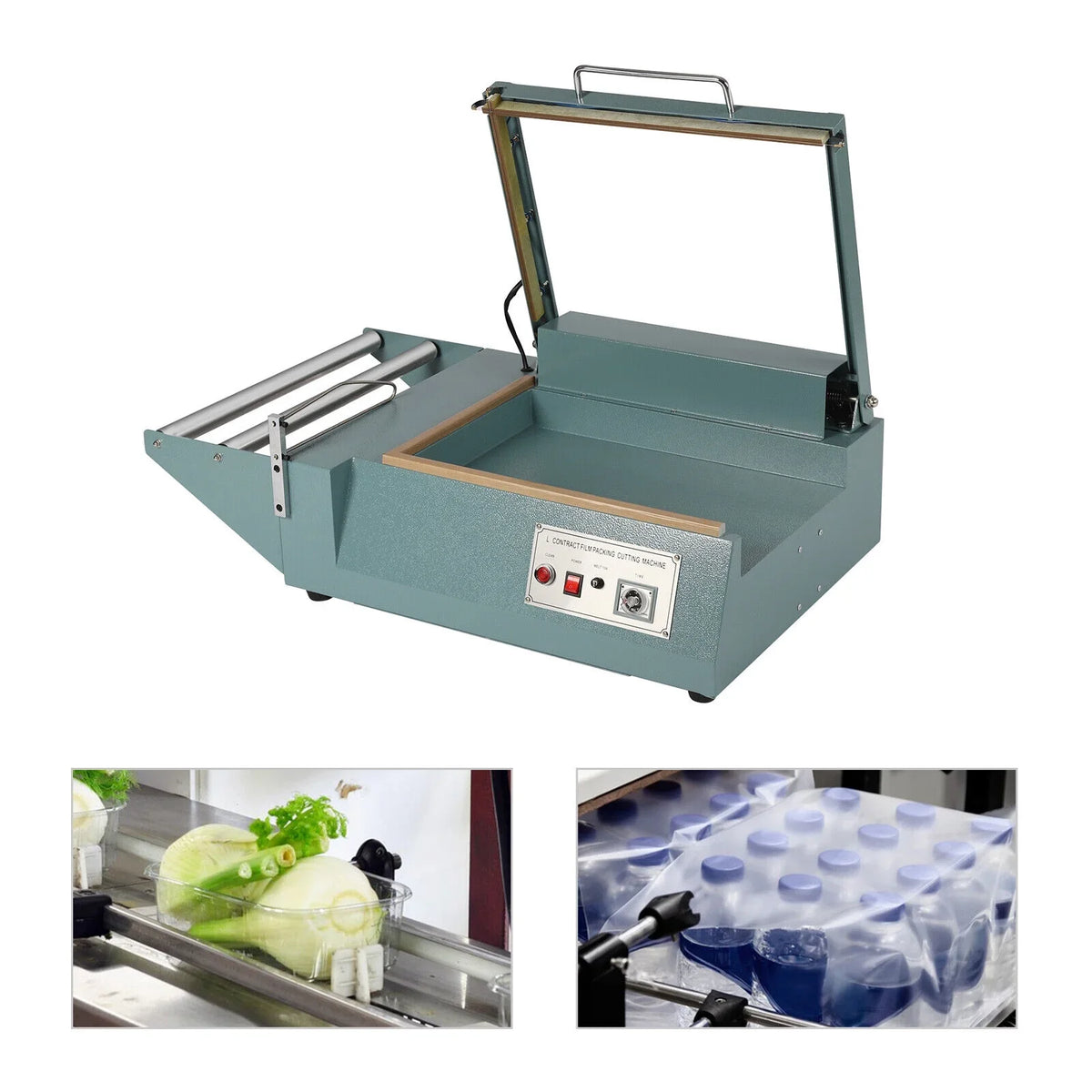 L-bar 1000W Sealing Wrap Retail Packing DENEST Machine Cutter Shrink Machine Sealer