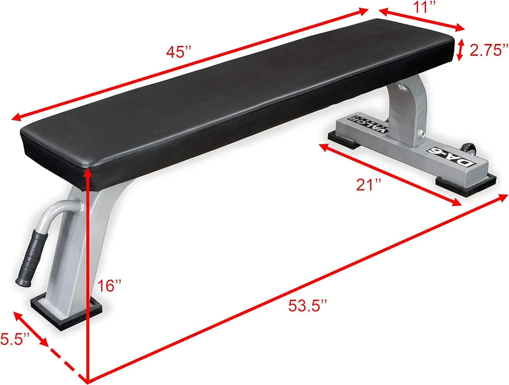 For Padding With Gym Home Steel Weight Or Density Solid Benches - And Bench Great Workout High Flat Flat Frame - Bench