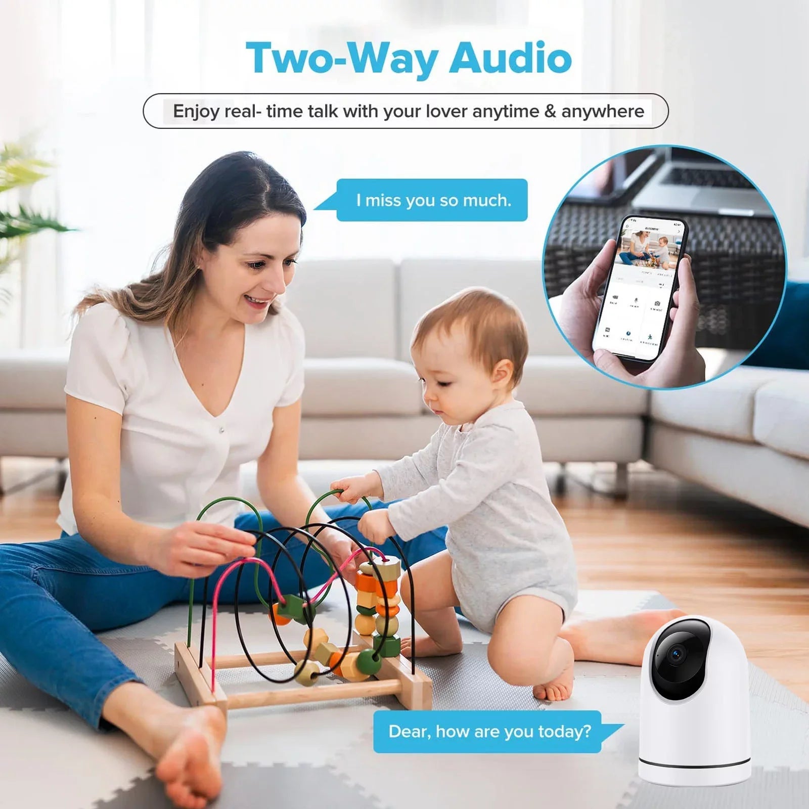 Camera Night 2 1080P HD, Nozaya Wireless Home Way - Audio - Vision