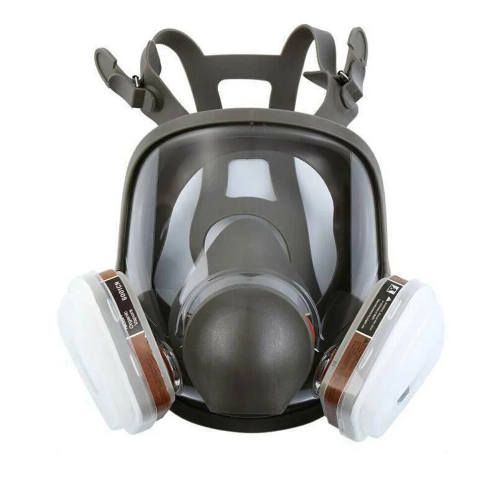 Full 6800 Face Mask w/Filters Spraying Facepiece Set Painting Respirator Gas for