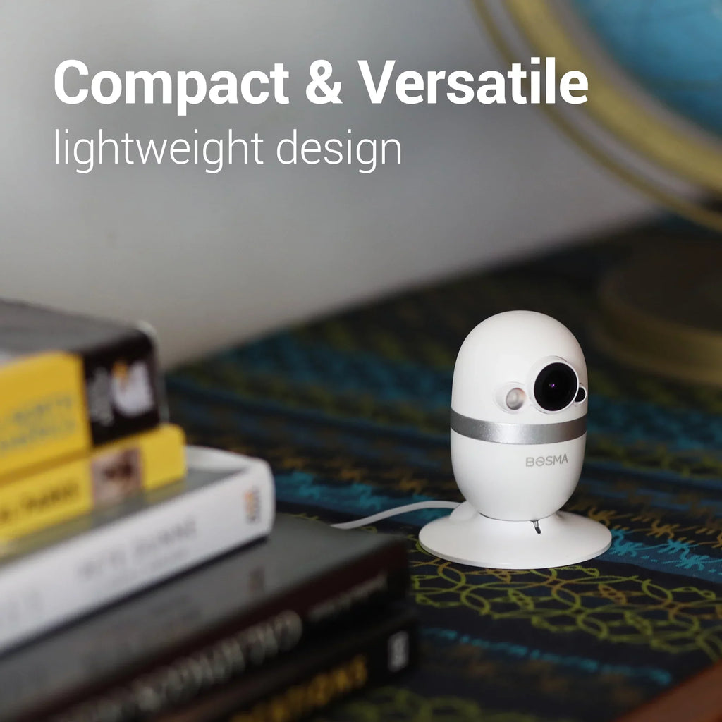 CapsuleCam Night Vision, Free Audio, with Camera 162° Way app, Security Sound HD Super Camera Motion WiFi Wide with Bosma Monitor, Baby 1080p Pro Indoor Color Phone Angle, Storage 2 Detection, Local &