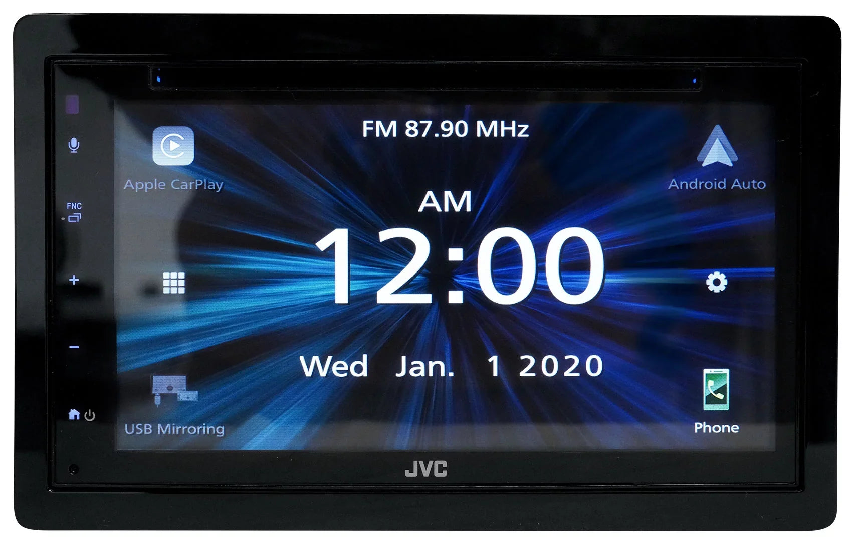 DVD Car Cam Monitor KW-V660BT 6.8" Carplay/Bluetooth/Android Receiver+Backup JVC