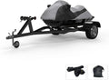 from Doo Covers climate Touring - Straps Sun with All Weatherproof Free & seat Trailerable - for & Bag Protect 1995-1996 - Full GTX Trailer - Fit - Sea Ski Gray/Black Custom Rain Jet