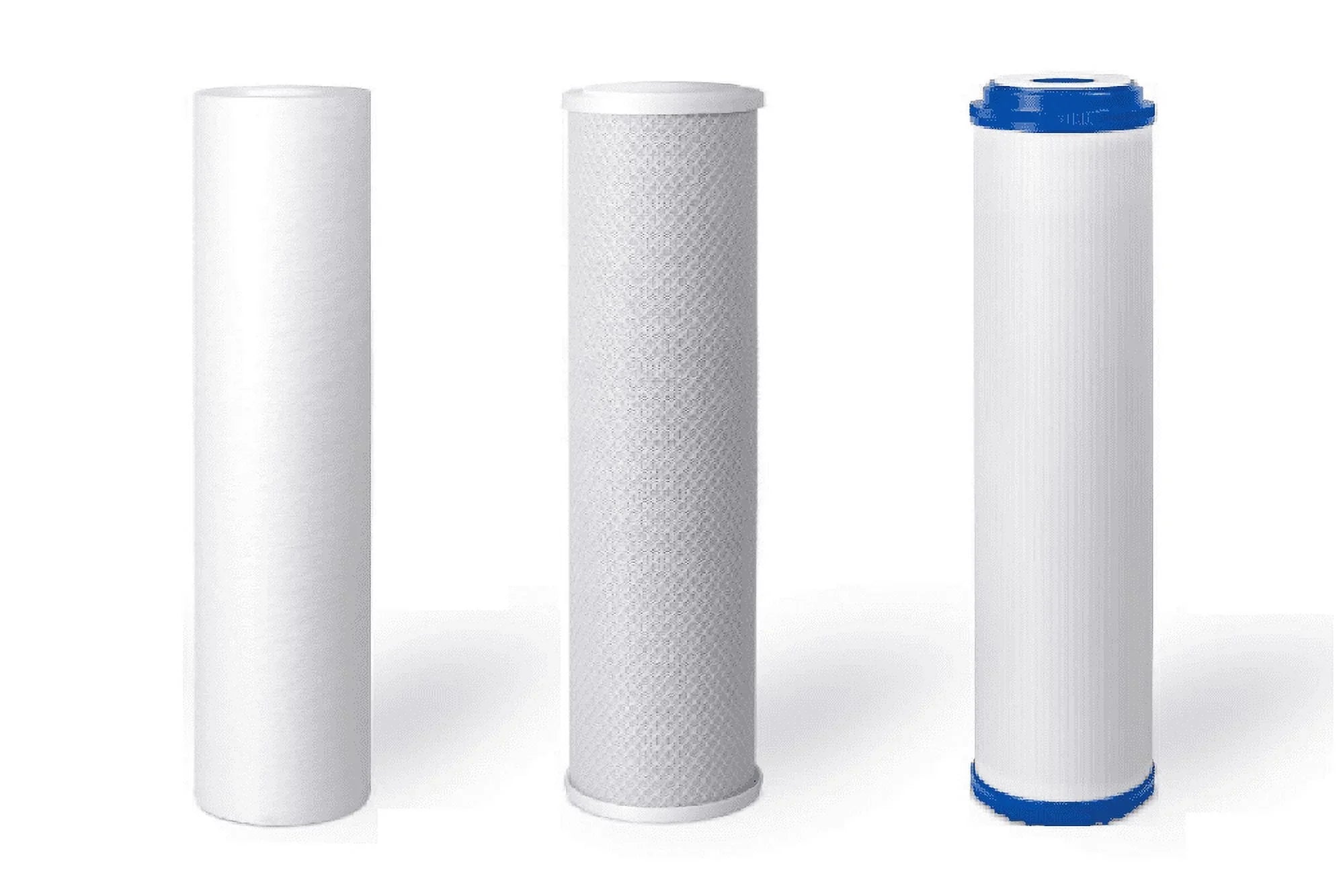 /GAC Premier Top Counter Sediment/Carbon System Block Filters liquid with Triple Filtration