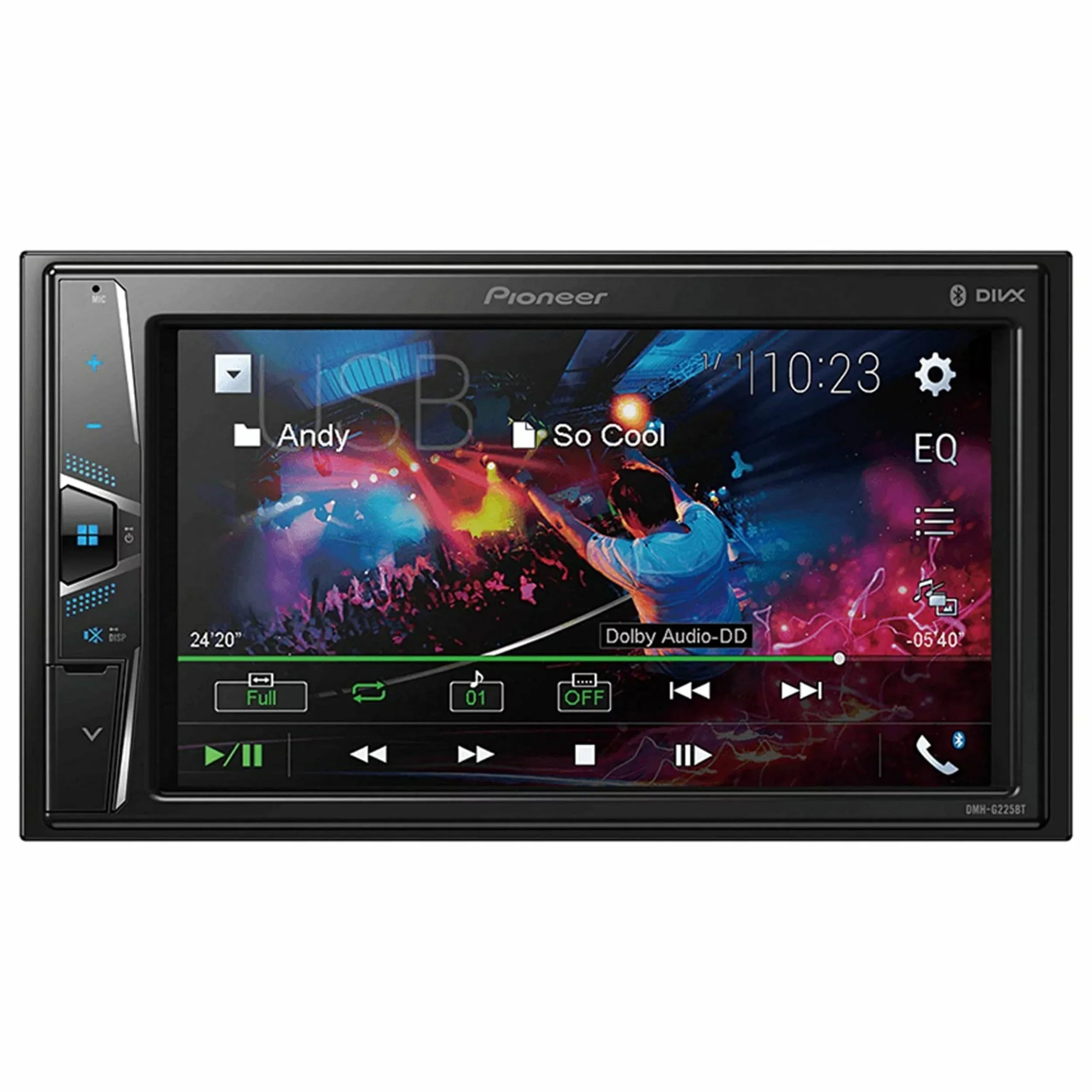 Digital Pioneer - Receiver with WVGA 6.2 DMH-220EX inch Multimedia Display