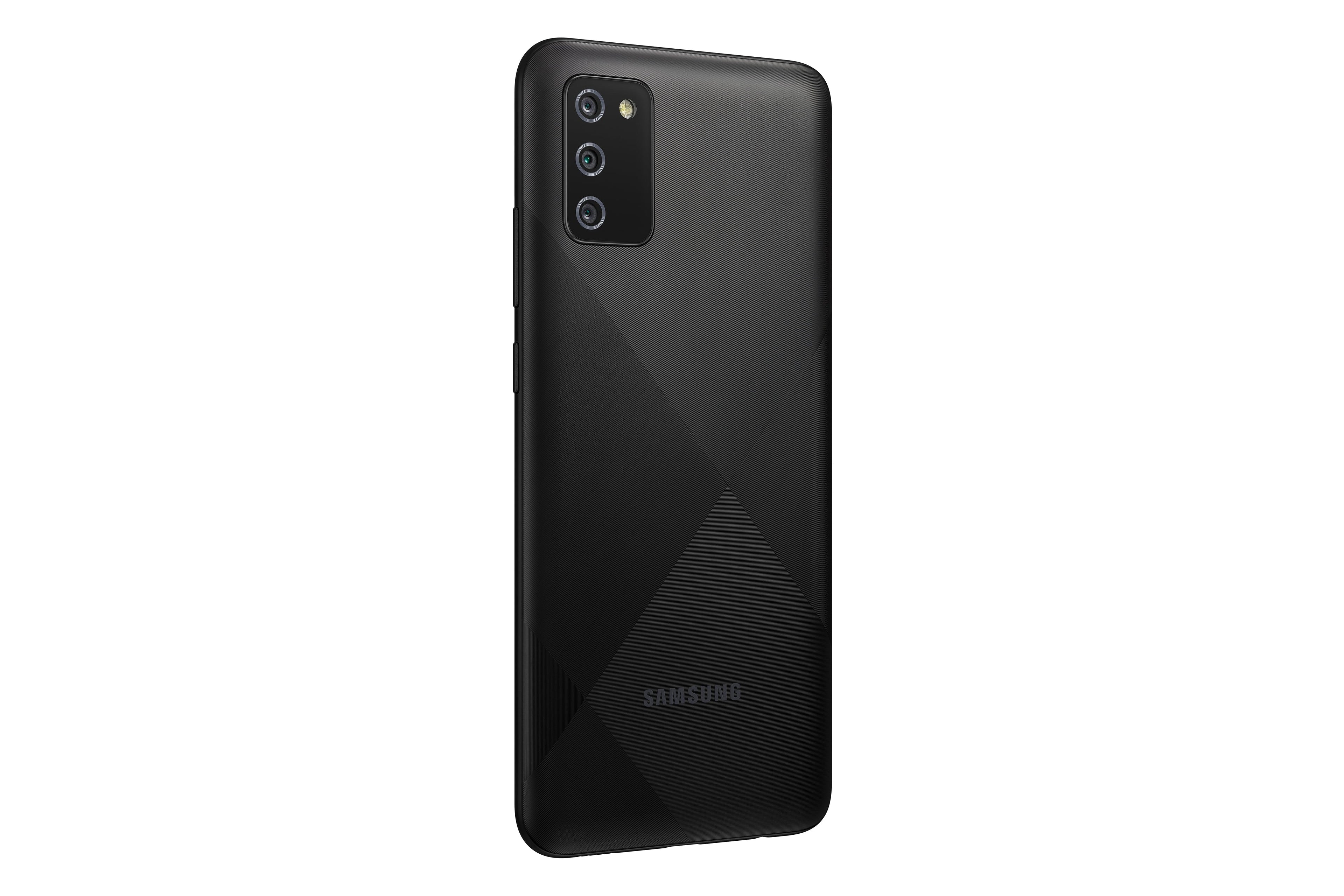Verizon 32GB, A02s - Black Smartphone Prepaid Galaxy