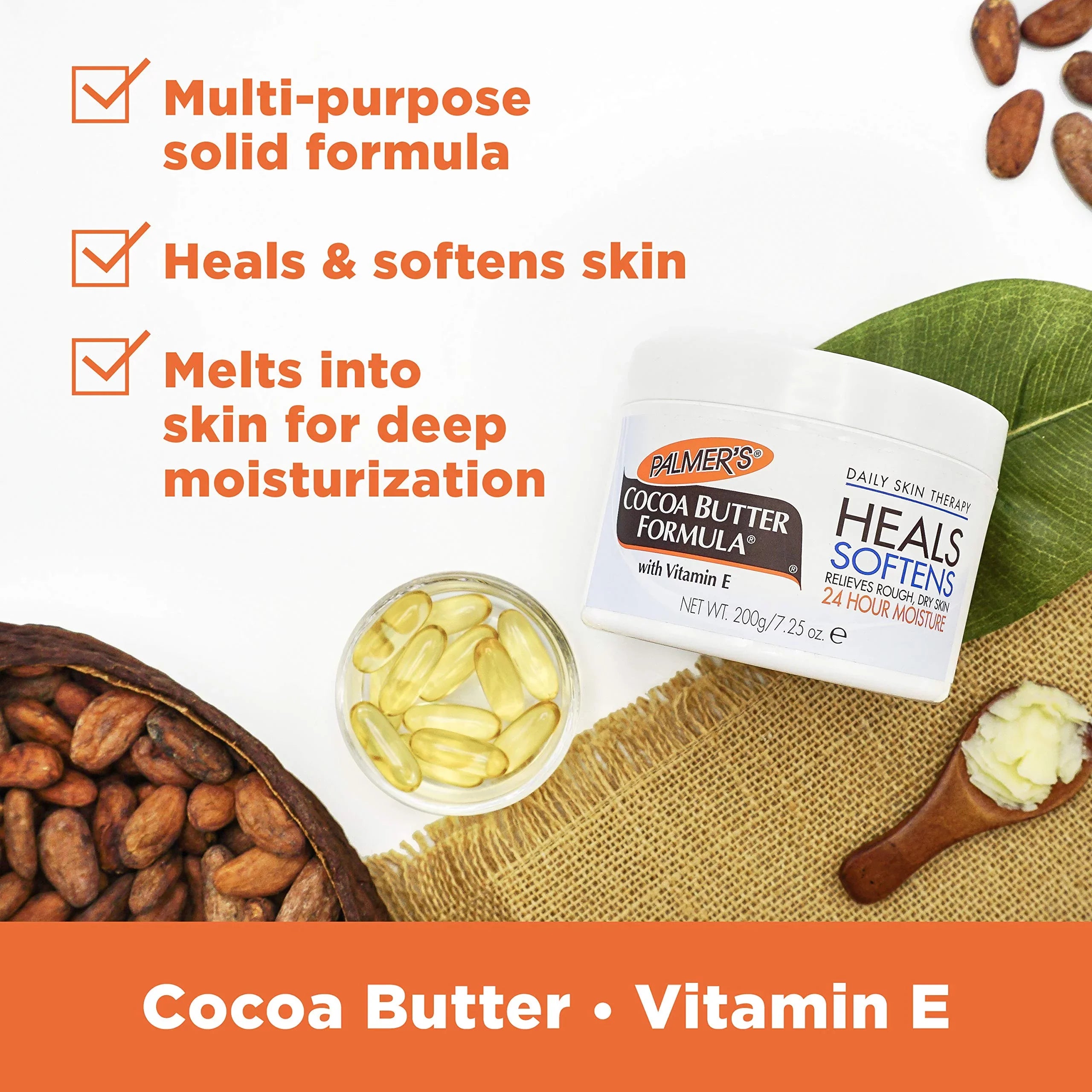 , Palmer’S 3) Daily Of Butter Therapy, Cocoa Ounces 7.25 Solid Formula Skin (Pack