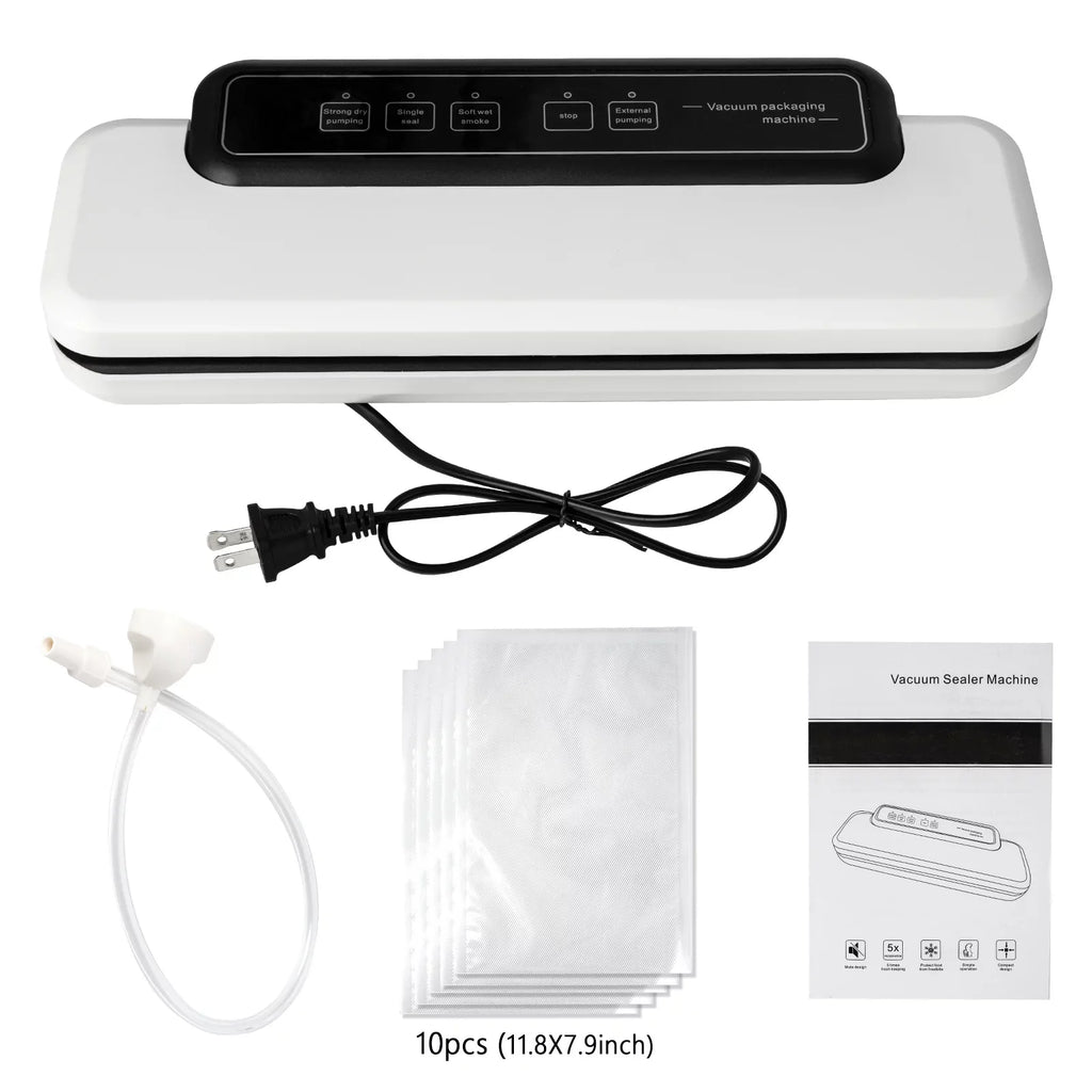 Vacuum Sealer Meal Free Commercial LINKPAL Simple 60KPA 10 food System to Sealing Machine Food Sealing Easy Seal Clean, Machine Machine, a Operate to Food bags,