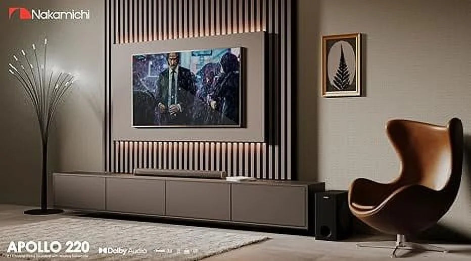 BLACK Box Dolby Audio Apollo - SOUNDBAR Open 220 Nakamichi 2.1