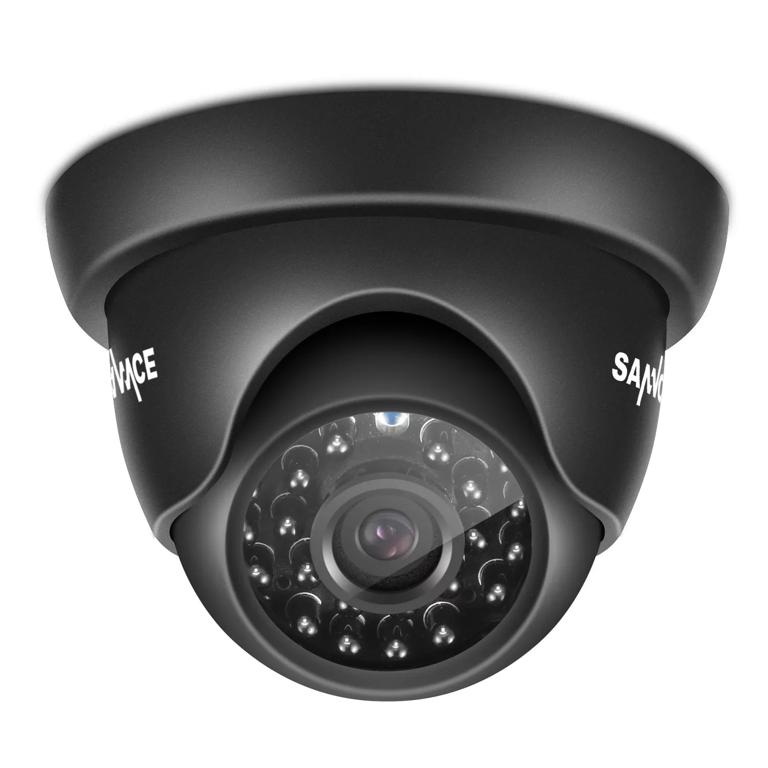 P2P , 720P and Access 1080N Surveillance System Camera (8) CCTV Night Technology/E-Cloud Remote IP66 8CH -No Scan Code Weatherproof Vision DVR HDD SANNCE QR Service, Full Security Cameras,