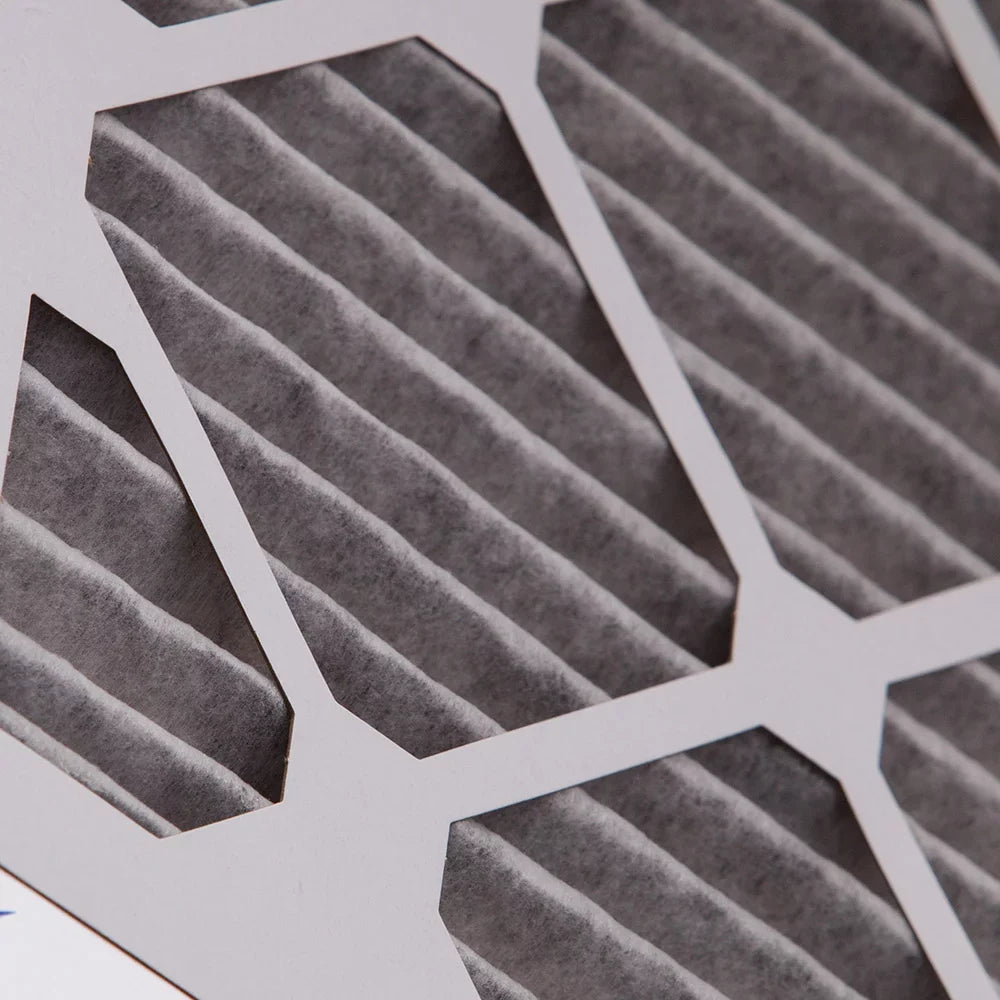 (19_1/2x19_1/2) Pleated Furnace MERV Pack Air Carbon Plus 20x20x1 Filters 12 8