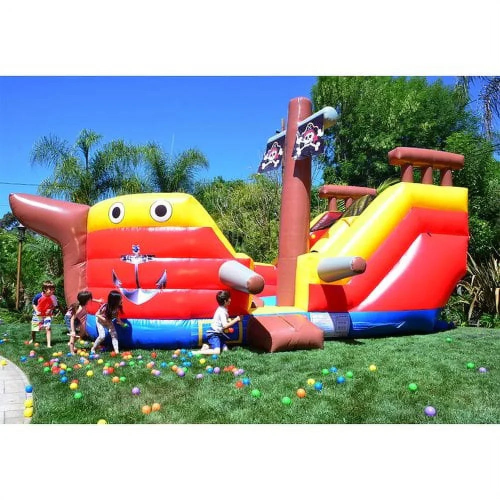 Kids Blower) Pirate Commercial (with Slide House liquid JumpOrange for Adults and Grade Ship Bounce