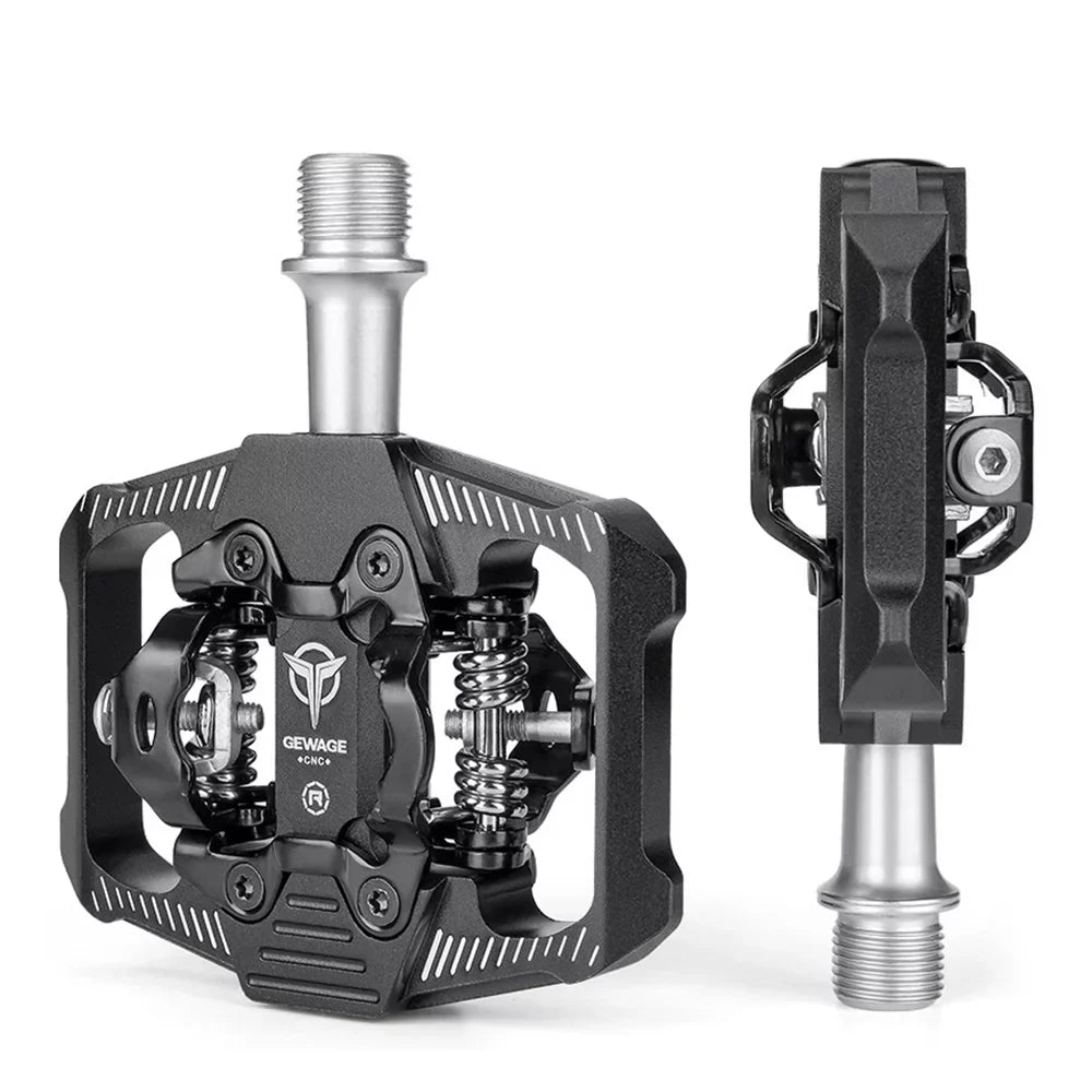 Pedals MTB Clip Efficient Transfer Pedals Sided Optimal with Double for Cleats