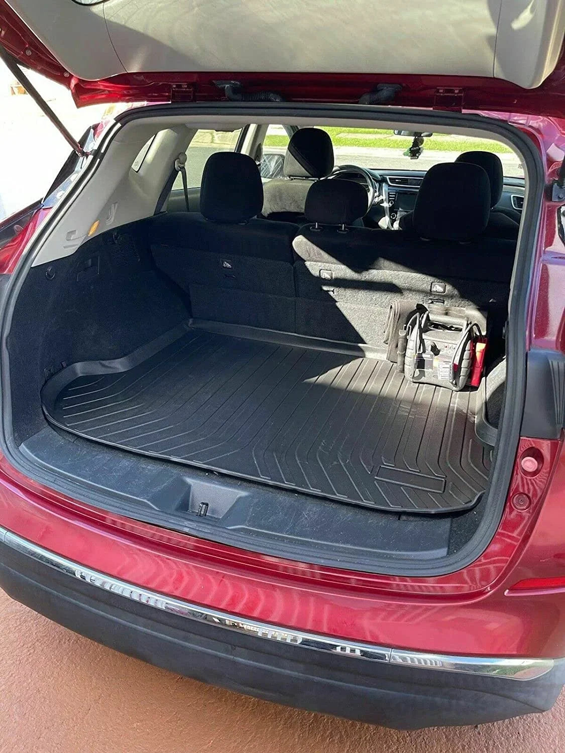 Liner Non-Slip Install Cars Mats – with to Easy Car EA Pre-Cut EACCESSORIES Rubber Mat Murano – Trunk climate-Resistant for Laser for – Mat Trunk 2015-2024 Lip Design – Raised Nissan – Cargo Trunk