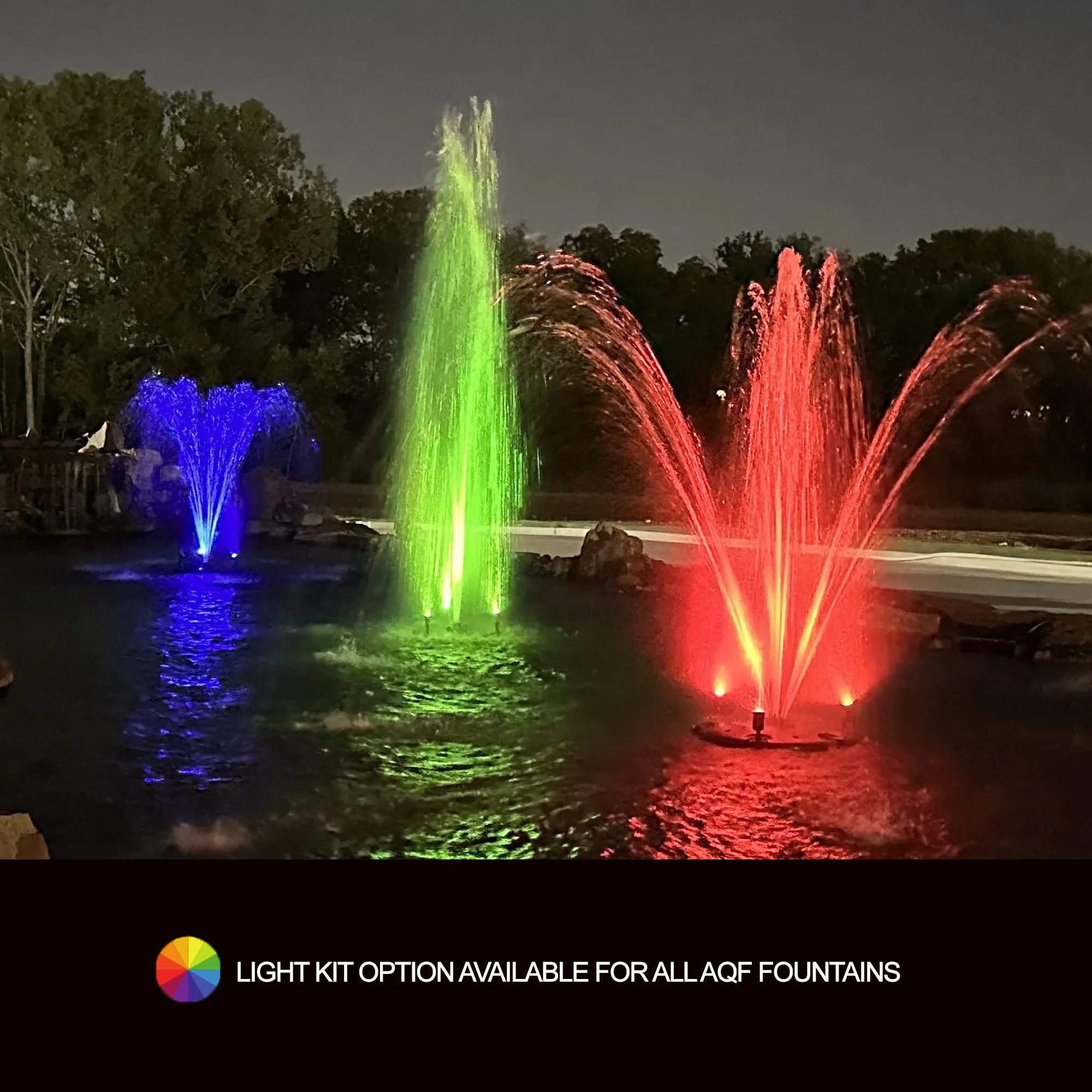 | OFF 100 11 | Aeration HP 1.5 PONDS | | Cord foot AQF125003X3W-100 Fountain | Floating Patterns Ponds HALF Lights for Surface White